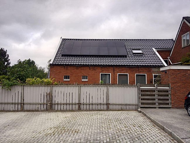 Rendabel zonne-energie systeem op schuin dak